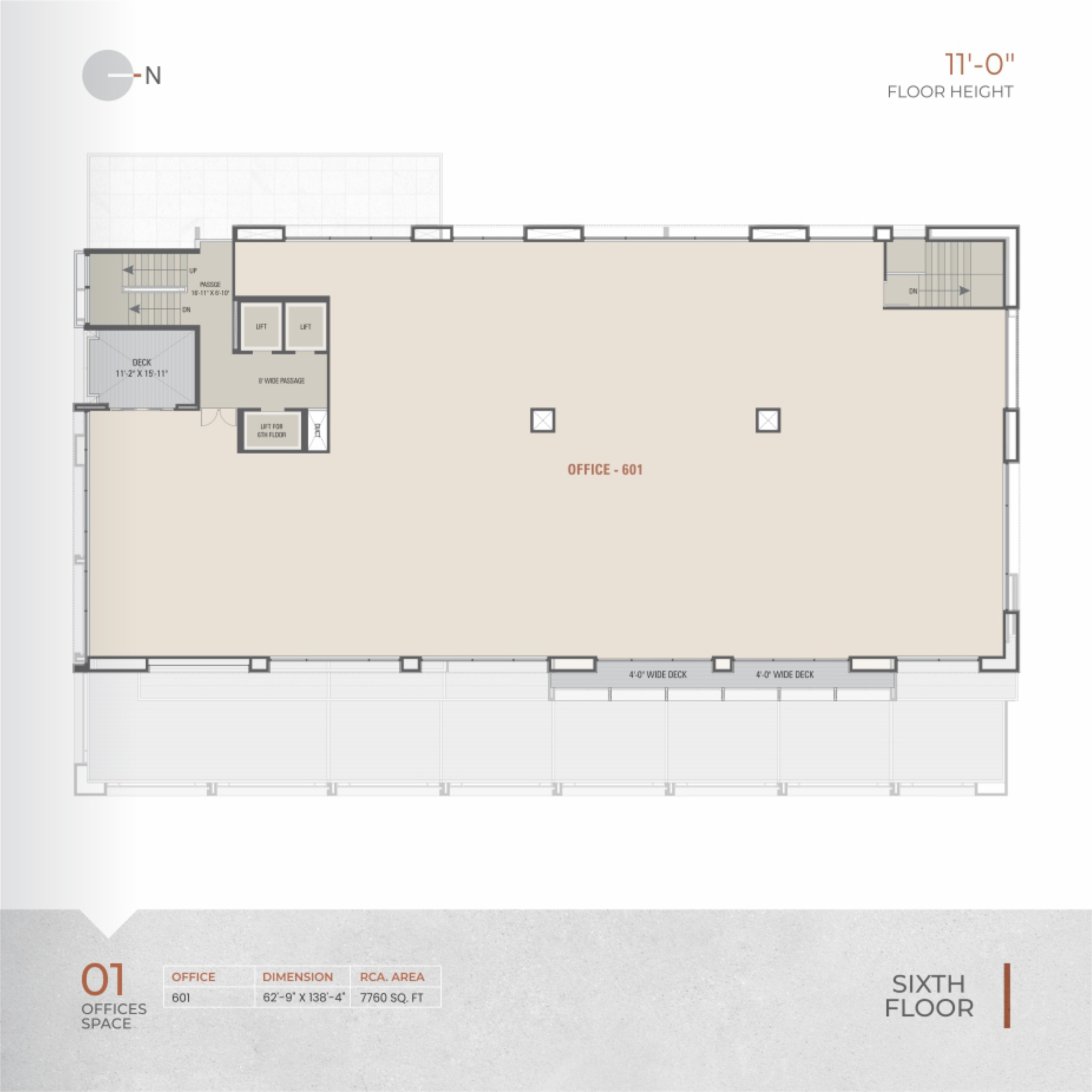 Samarthya Empire – Sixth Floor Plan